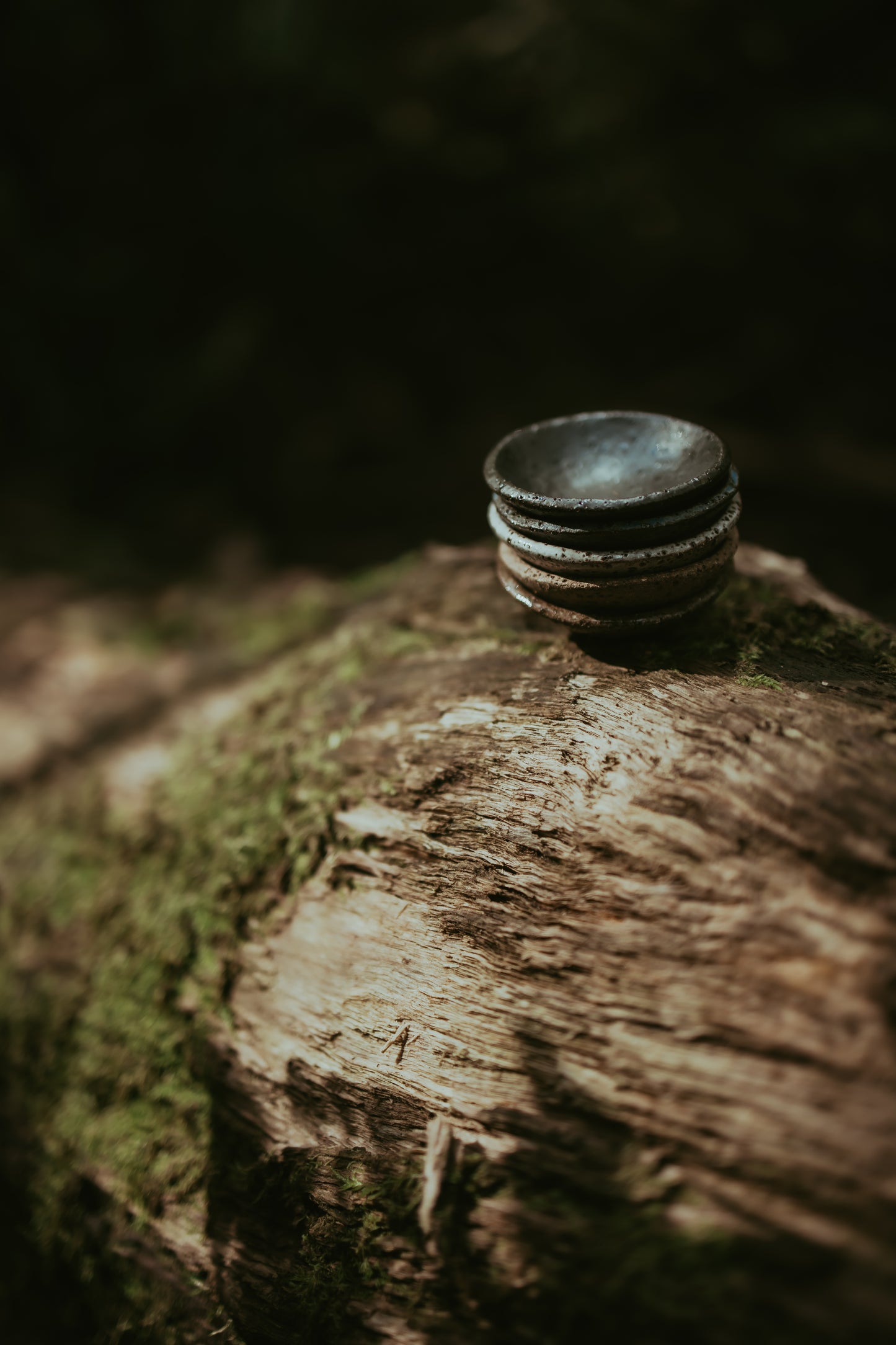 Handcrafted Ceramic Capsule Bowl