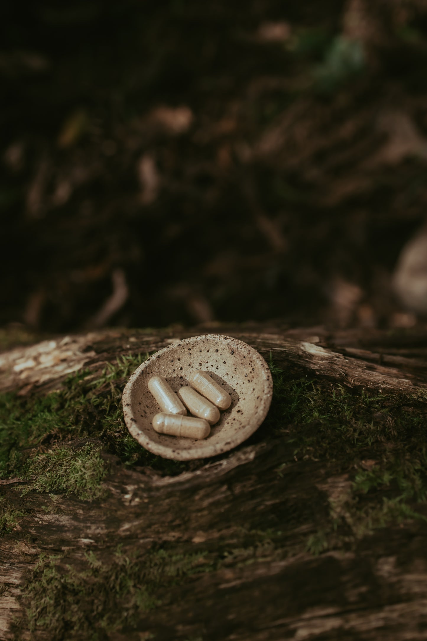 Handcrafted Ceramic Capsule Bowl